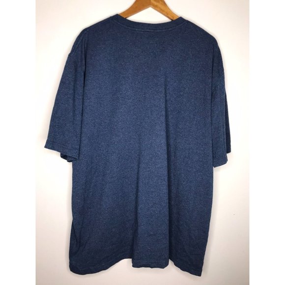 Carhartt Men's 2XL Blue T-Shirt - Picture 7 of 7